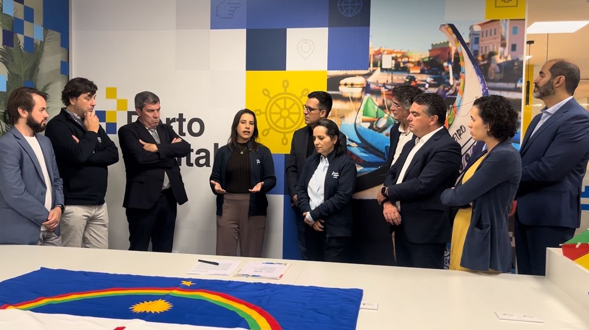 Governadora de Pernambuco, Raquel Lyra esteve no lançamento de programa que apoia internacionalização de empresas brasileiras. Créditos: Flávio Oliveira.