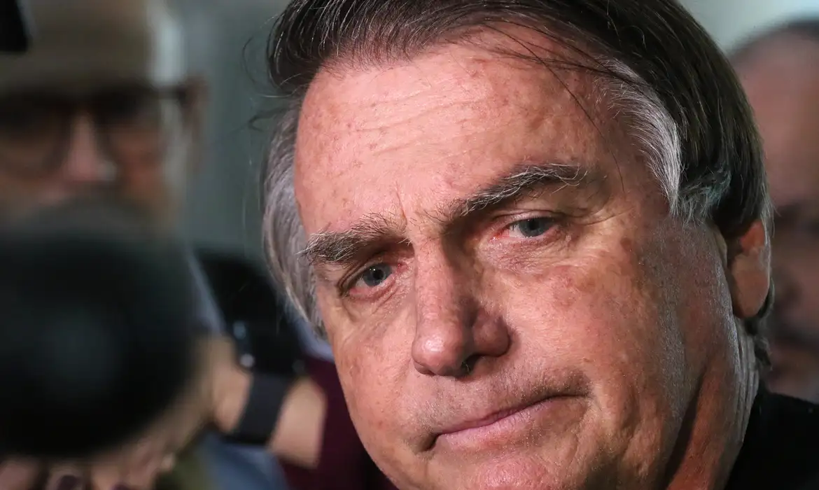 Ex-presidente Jair Bolsonaro. Crédito: Tânia Rêgo, Agência Brasil