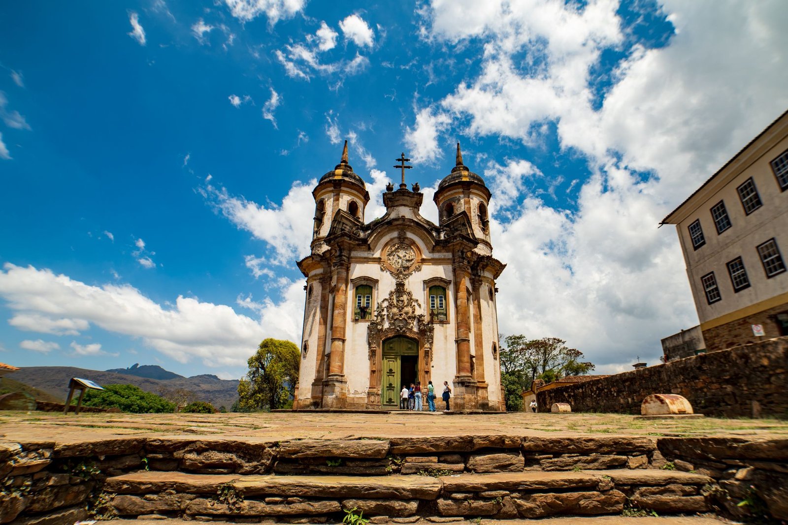Igreja em Ouro Preto. Crédito: Divulgação, Setur MG