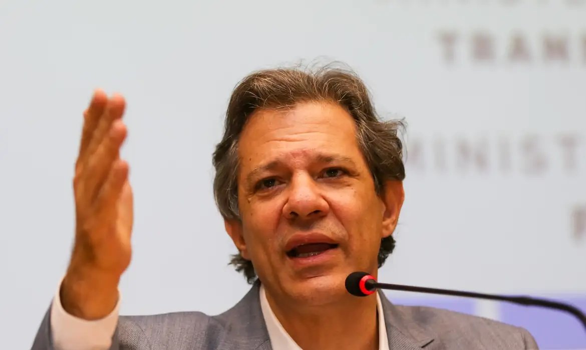 Ministro da Fazenda do Brasil, Fernando Haddad Crédito: Wilson Dias, Agência Brasil