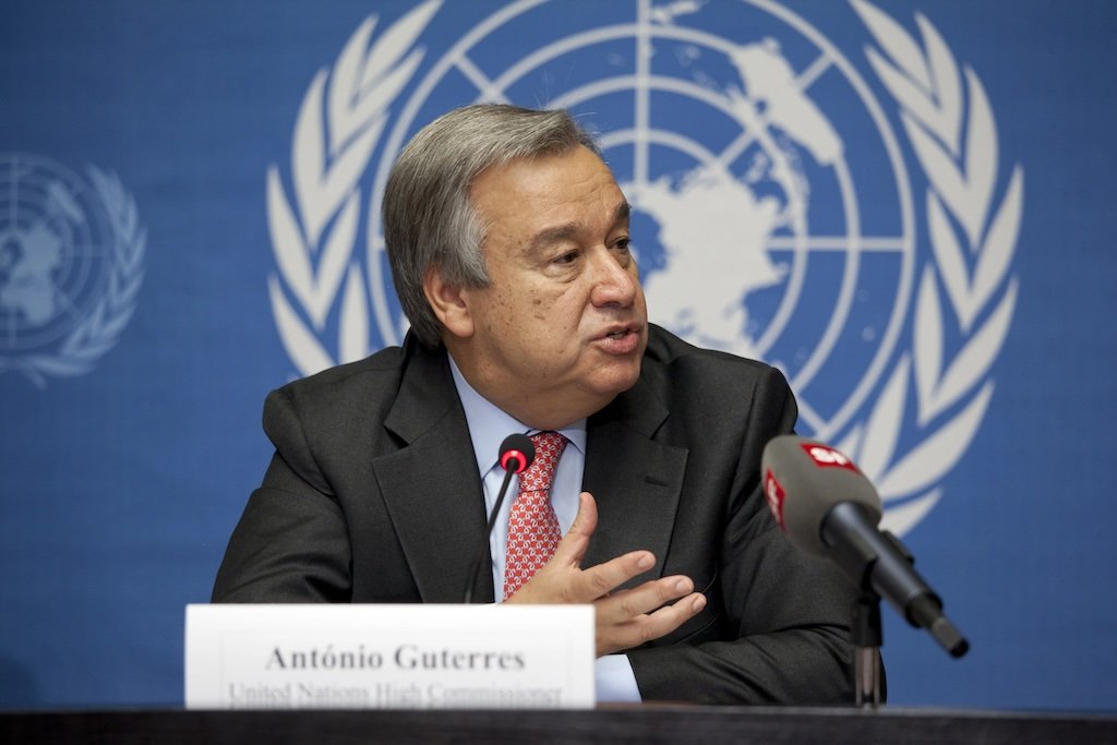 António Guterres é o secretário-geral da ONU Crédito: Divulgação, ONU