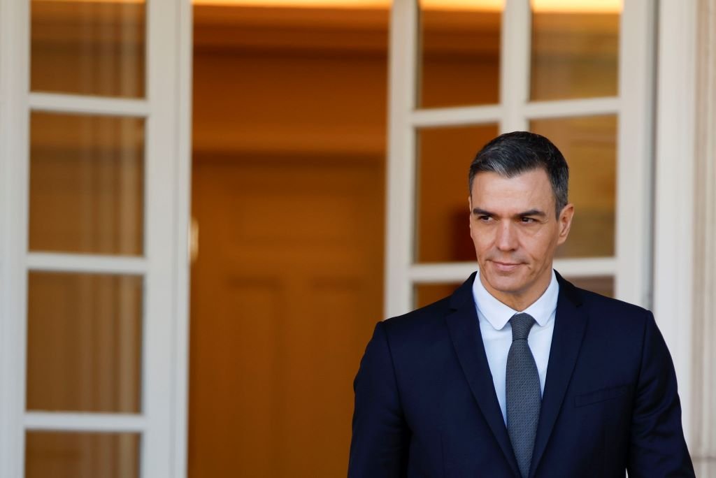 Presidente de Governo da Espanha, Pedro Sánchez (Arquivo). Crédito, Javier Lizon, EPA, Agência Lusa