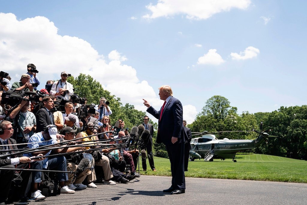 Donald Trump pavimenta seu retorno à Casa Branca Crédito: Joyce N. Boghosian, White House