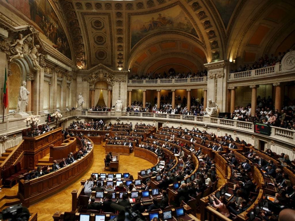 Assembleia da República. Crédito: Assembleia da República, reprodução