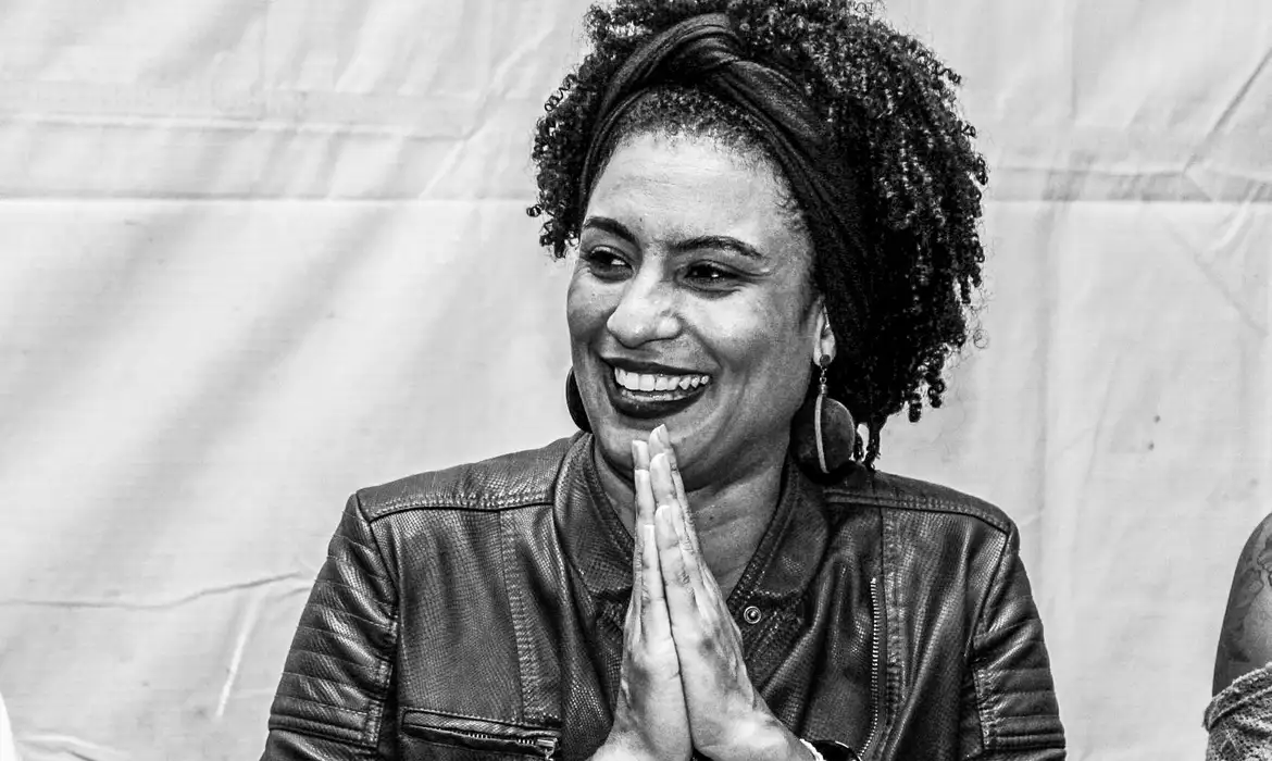 Marielle Franco foi assassinada em março de 2018 no Rio de Janeiro Crédito: Nunah Alle, Mídia Ninja, Agência Brasil