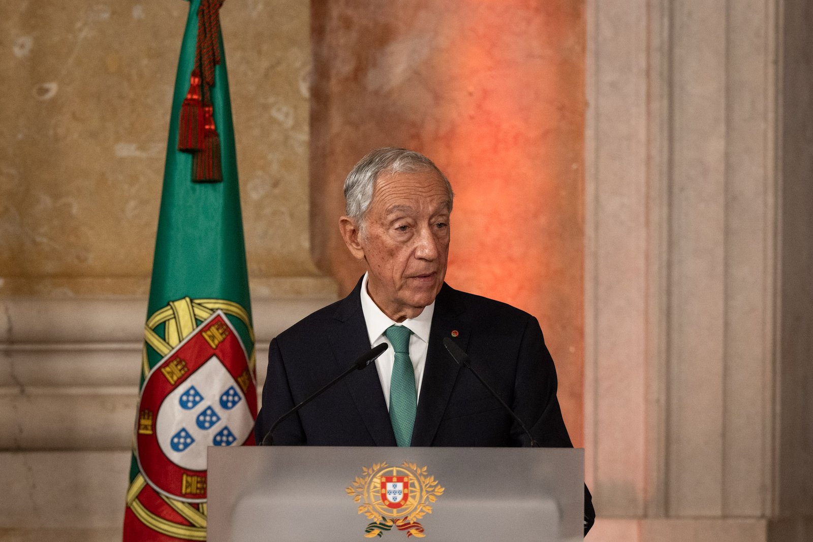 Marcelo Rebelo de Sousa, presidente de Portugal. Crédito: Presidência de Portugal, divulgação