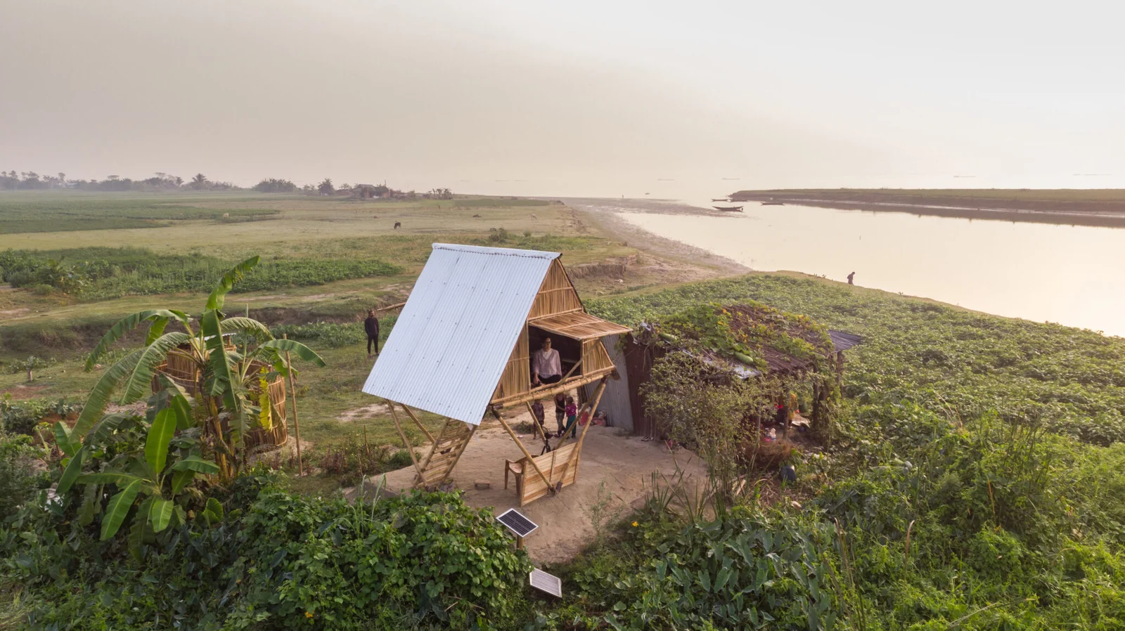 Materiais, Movimentos e Arquitetura no Bangladesh. Crédito: Divulgação