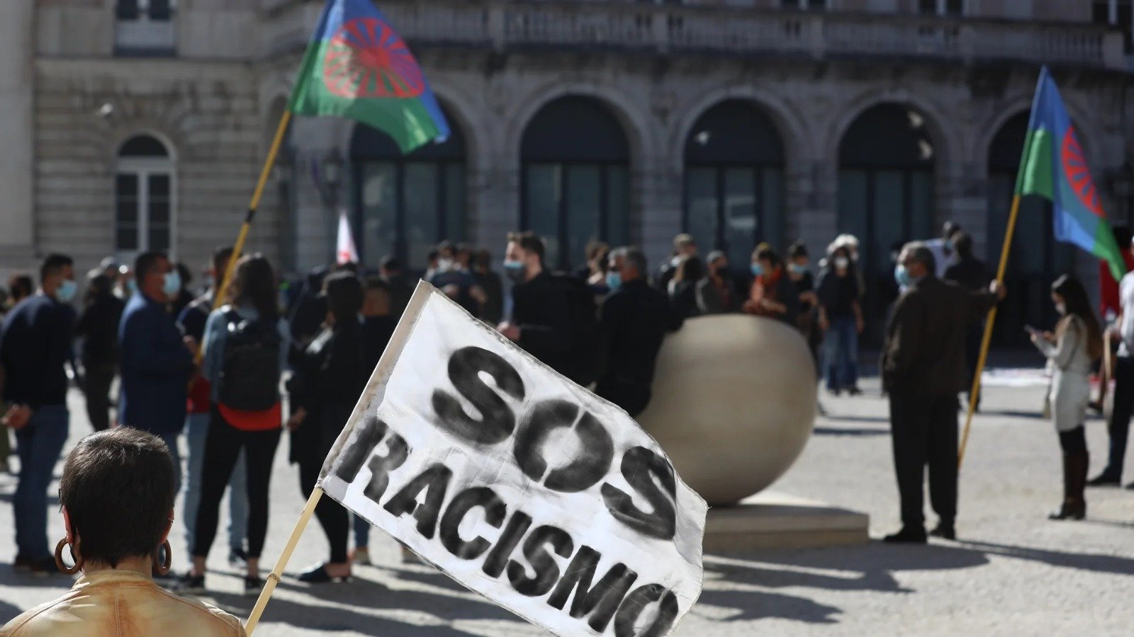 Manifestação SOS Racismo. Crédito: António Cotrim, Lusa