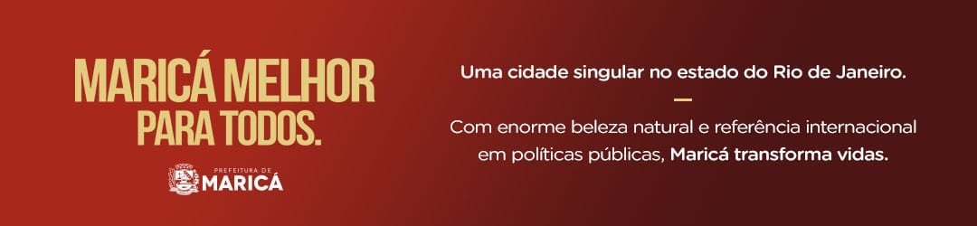 Banner do projeto - Governo de Maricá