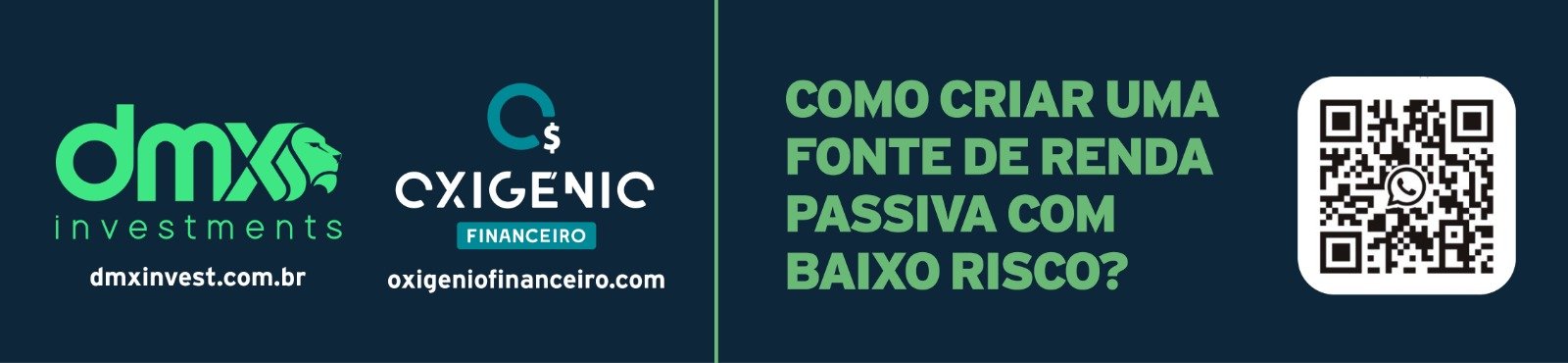 Banner do projeto - Oxigênio Financeiro